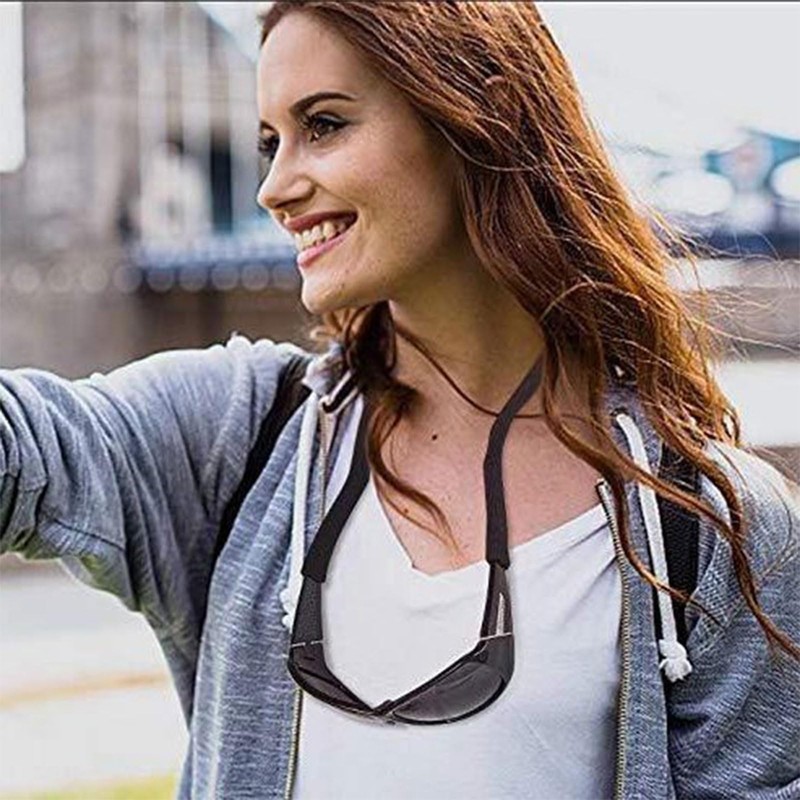Vroxdrez Basic Glasses Strap with Reliable Hold - Adjustable Sports