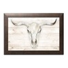 Gango Home Decor Country-Rustic Cow Skull by Marla Rae (Ready