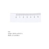 100Pcs 40"/ 100CM Paper Measuring Tape, Disposable Wound Measuring Rulers,
