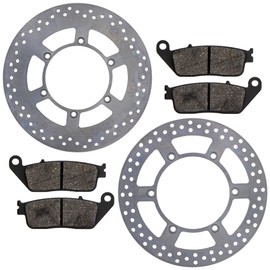 NICHE Complete Brake Rotor Pad for Honda VTX1300C VTX1300S VTX1300R VTX1300T 2003-2009