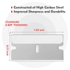 WORKPRO 100-Pack Single Razor Edge Blades, Industrial Scraper Razor Blades,