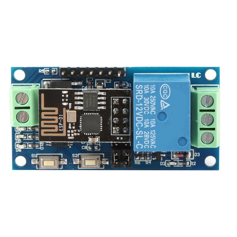 1‑Way WiFi Relay Module for Android Mobile Phone APP Wireless