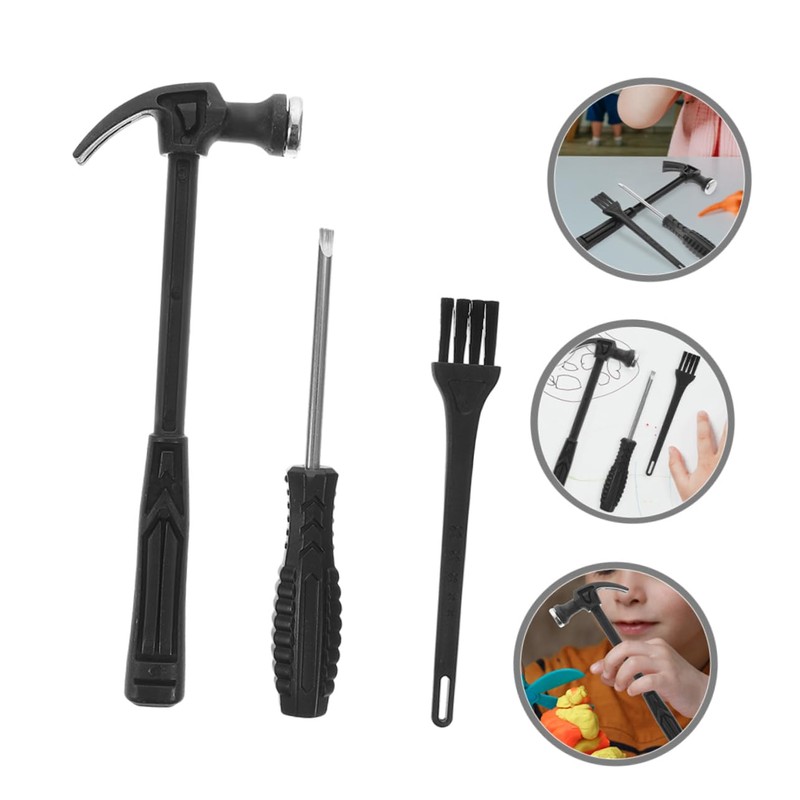Kisangel 9 Sets Excavation Tool Kit Hammer Chisel Brush Scraper