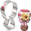 LILIAO Rattle Cookie Cutter for Baby Shower - 2.4 x