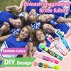 Hodvya 80 PCS Cheer Pins Spirit Clips Include 80 PCS