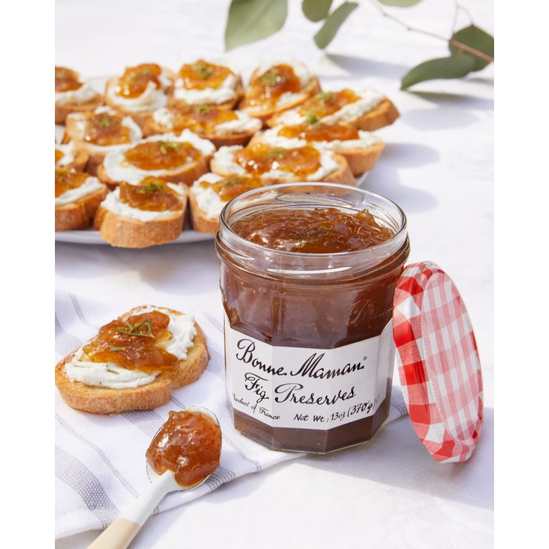 Bonne Maman Fig Preserves, 13 Ounce (Pack of 6)