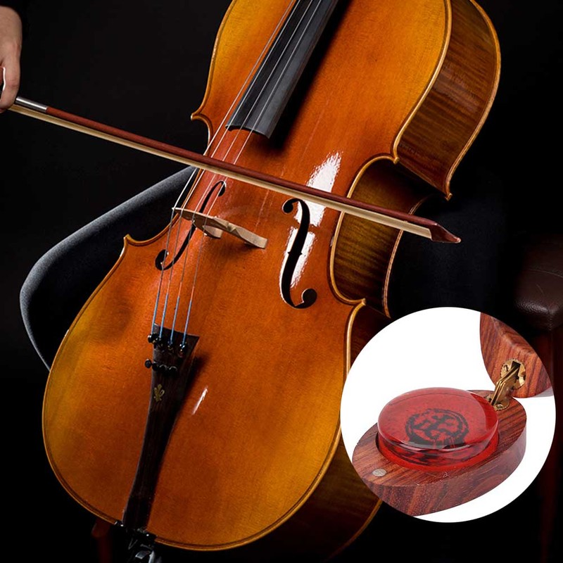 Violin Viola Cello Professional Rosin with Wood Case Musical Instrument