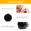 Kitchen Appliance Sliders, 16pcs Self Adhesive Small Appliance Sliders Easy