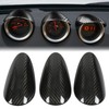 Dashboard Gauge Cover Decoration Carbon Fiber Replacement for NISSAN 370Z