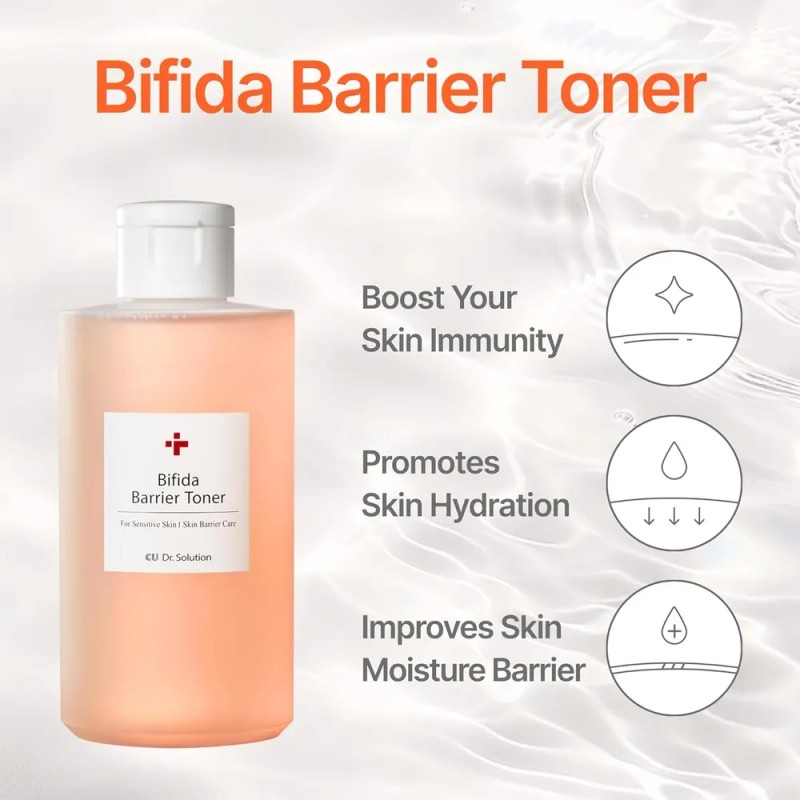 Tónico Facial Bifida Coreano +ácido Hialurónico, Cu Dr. Solu