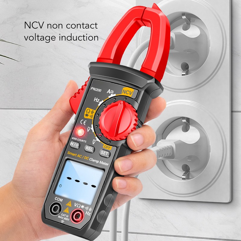 Digital Clamp Meter Multifunctional AC DC Ammeter NCV Smart Multimeter