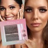 Lash Clusters Extension 280PCS Soft Individual Clusters Eyelash Extension 30