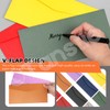 Tanstic 36Pcs 12 Colors Pearl Envelopes, 220 x 110mm/8.66 x