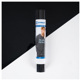 Stahls’ HTV Heat Transfer Vinyl CAD-Cut T-Shirt Pro Lab-Tested for 50+ Washes Works with Any Vinyl Cutter Pro Results for Any Skill Level, Iron on Vinyl (Black, 3FT Roll)