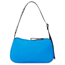 Karl Lagerfeld Jeans Women's Essential Nylon Shoulder Bag, blithe