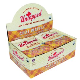UnTapped Organic Maple Chai Waffle - Individually Wrapped - Box of 16