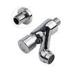 Bathroom Self-Closing Faucet Sink Push Wall Tap Delay Single Lever