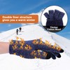 TOCOZOC Guantes de Invierno Con Pantalla Táctil Antideslizante Para Hombre