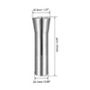 sourcing map R8 Collet, 12mm Metric Mill Chuck Holder 65Mn
