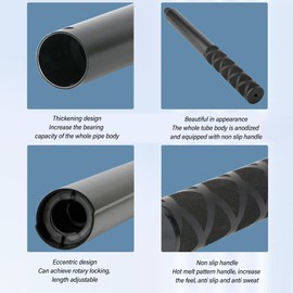 Selfie Stick, 23 to 120 cm Aluminium Alloy Selfie Stick Tripod with Non-Slip Handle, Extendable, Lightweight Selfie Stick for Insta 360X3 GO 2 ONE RS X2 R X