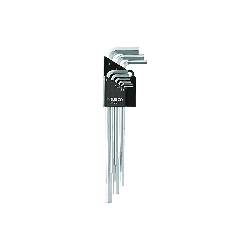 TRUSCO GXL-9S Long Hex Key Set of 9