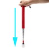 Aluminum Telescopic Blind Cane with Rolling Tip 12 inch-59 inch，with