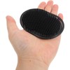 12 Piezas Peine de Masaje para Hombres Negro, Plástico, Portátil