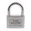 burg-wächter 9.5 MMシャックル、2キー、Padlockアルミニウムチタン770 60 SB