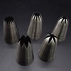 Tumtanm 5 Pack Extra Large Piping Nozzles, 9FT 1B 1C