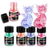 Chameleon Mica Powder 5 x 3g, Color Shift Mica Set，for