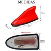Vmingo Antena Aleta Tiburon Universal Radio FM/Am Señal Estereo (Fibra