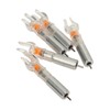 5PCS LED Lighted Nocks Plastic Shell Easy Installation for 6.2mm