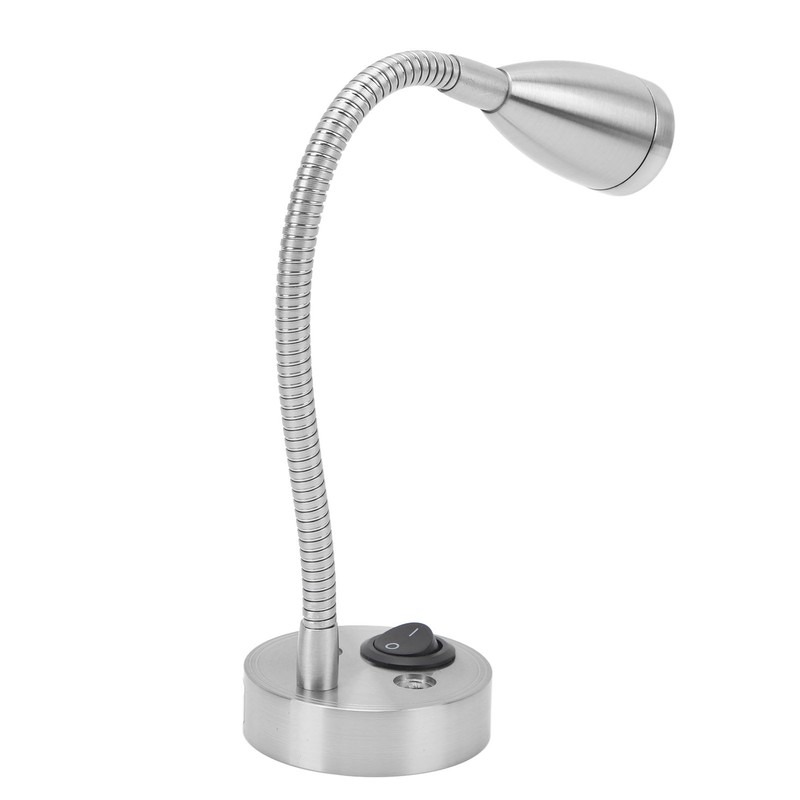 RV LED Bedside Light 360 Degree Swivel Flexible Goosneck Light