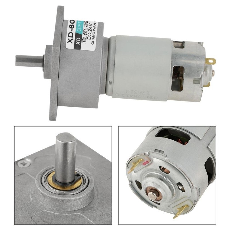 DC Motor, 12 V / 24 V Micro Motor Metal