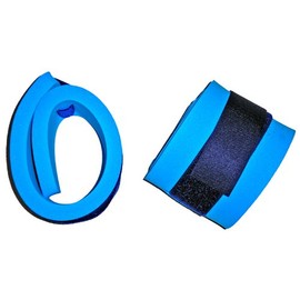 Swimming Bands Arm Swimmer Leg Swimmer 300 x 80 x 38 mm Strong Buoyancy Blue New Original Velcro Bands Assorted Colours 1 Pair (2 Pieces)