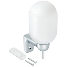 SANEI W101 Ishiken Water Container, Push Type, Wall-Mounted Type, Screws Included, 11.8 fl oz (350 cc)