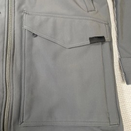 Beyond Clothing Cappa Cargo L5 Jacket Soft Shell Manatee Grey MEDIUM Regular