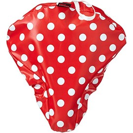 HABERLAND Unisex Saddle Cover, Unisex, Satteldecke, Red Spots