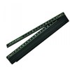 Metrica 18030 Fiberglas folding rule 2m black