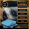 Tek Automotive Twin Pack Diamond Weave Microfibre Cloths – 40x40cm