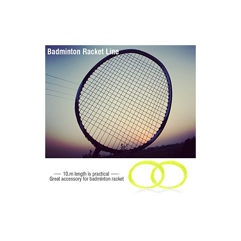Keenso Badminton String, 10 m Nylon High Flexibility Badminton String