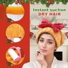 Genérico 2 Gorros de Microfibra para Secar El Cabello,Toalla Absorbente