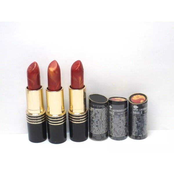 REVLON SUPER LUSTROUS LIPSTICK MARBLE CHILI THRILL 0.15 OZ *LOT
