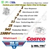 LQ or custom Nylon Tactic Molle Vest Durable Adjustable Training