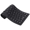 Silicone Keyboard Fully Sealed Design Lightweight Portable Silent Soft Comfortable