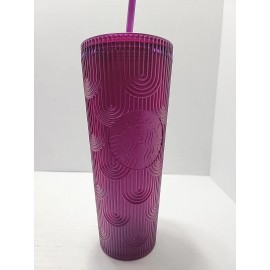 Starbucks 2024 Purple Pearl Shell Mermaid Siren Scales Venti Tumbler
