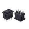 Switian 6 Pieces 6 Pin SPDT On-Off-On 3 Position Rocker