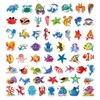 HNTR Vibrant Sea Creatures Stickers | 50 Colorful Ocean Animal