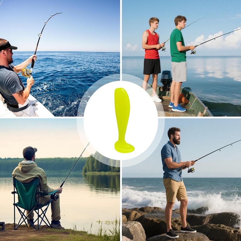 Soft Lures, Bass Fishing Lure Swim Baits, Fisherman Accessories Casting
