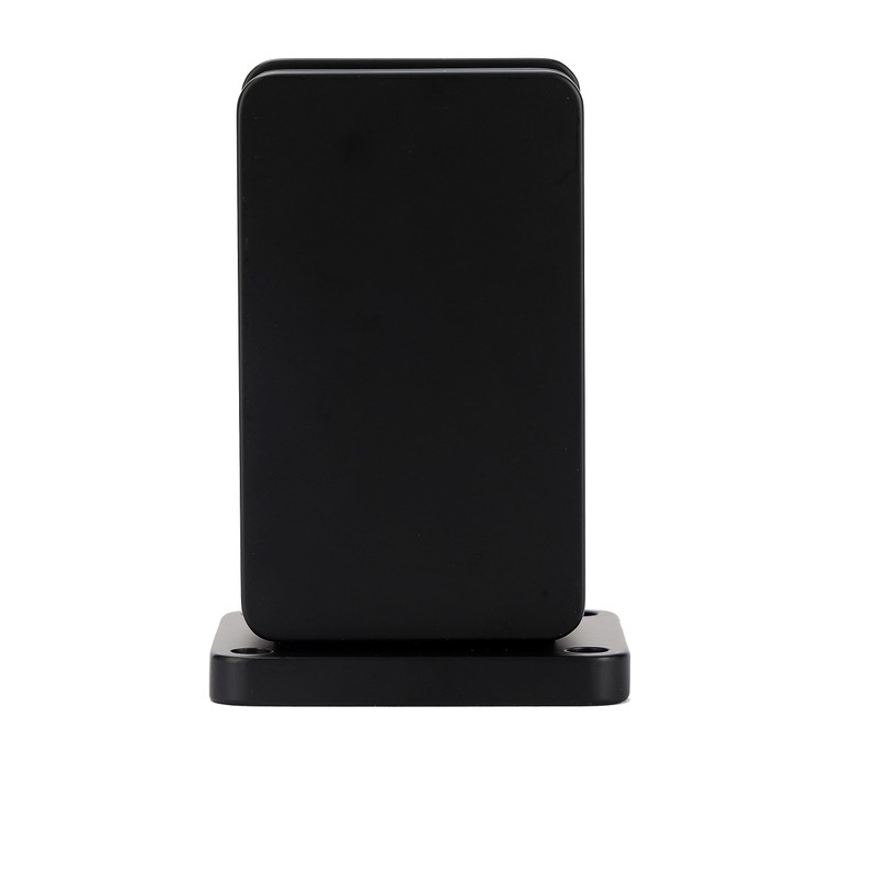 3TO Glass Clamp - Black Glass Railing Clamp Square Modern